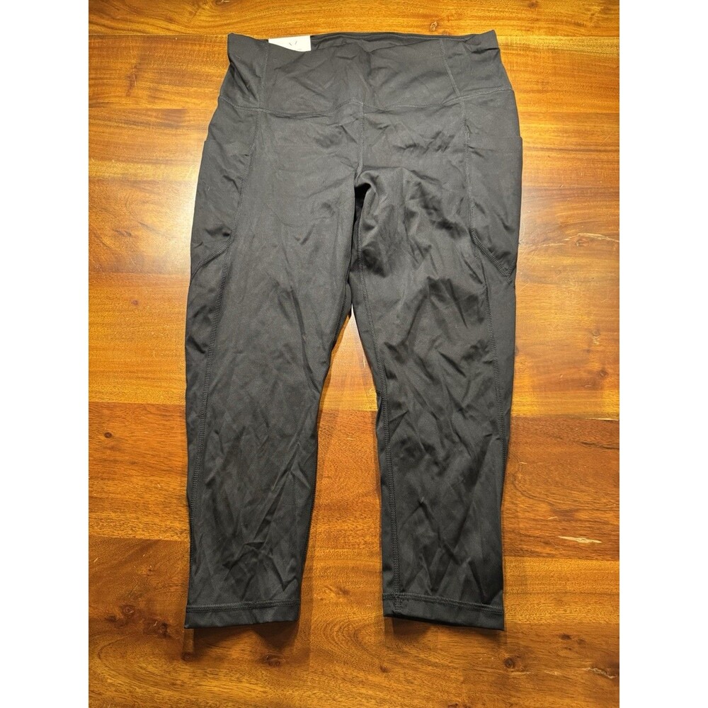 Members Mark Ladies Everyday High Rise Capri Legging Casual Gym - NWT